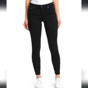 ❤️PISTOLA Audrey Mid Rise Skinny -Jet Black